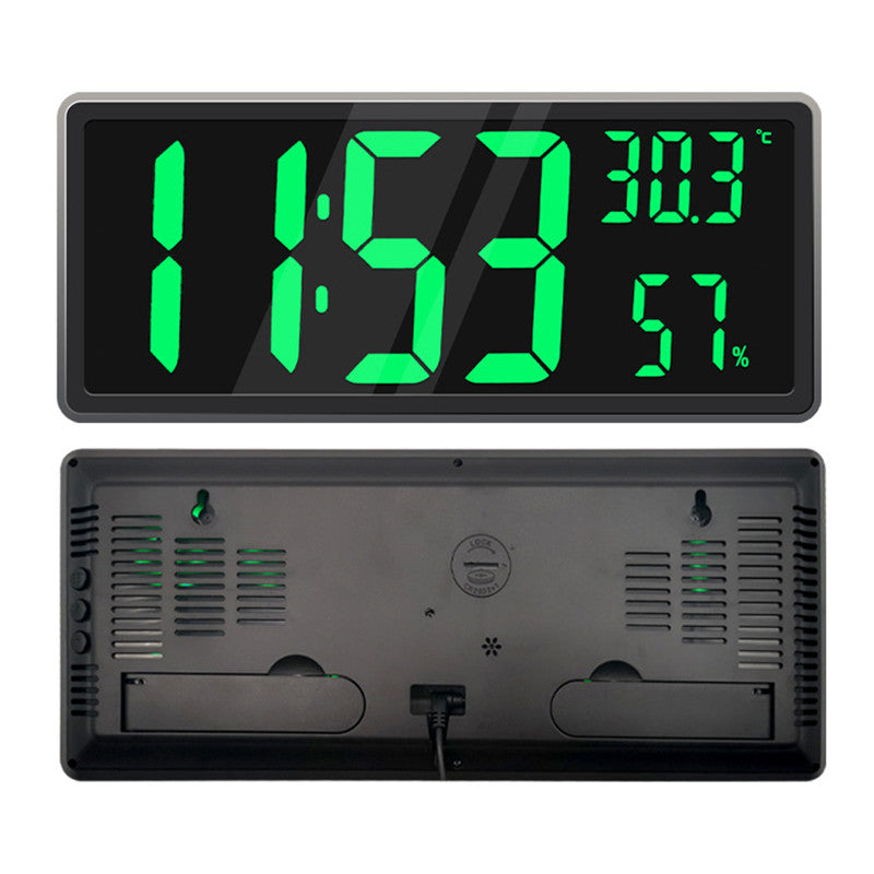 Living Room LED Digital Display Intelligent Wall Clock