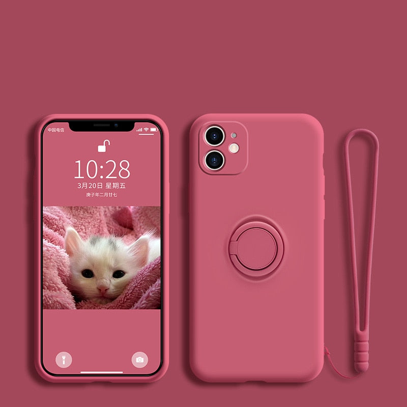 Hand Strap Phone Case For iPhone