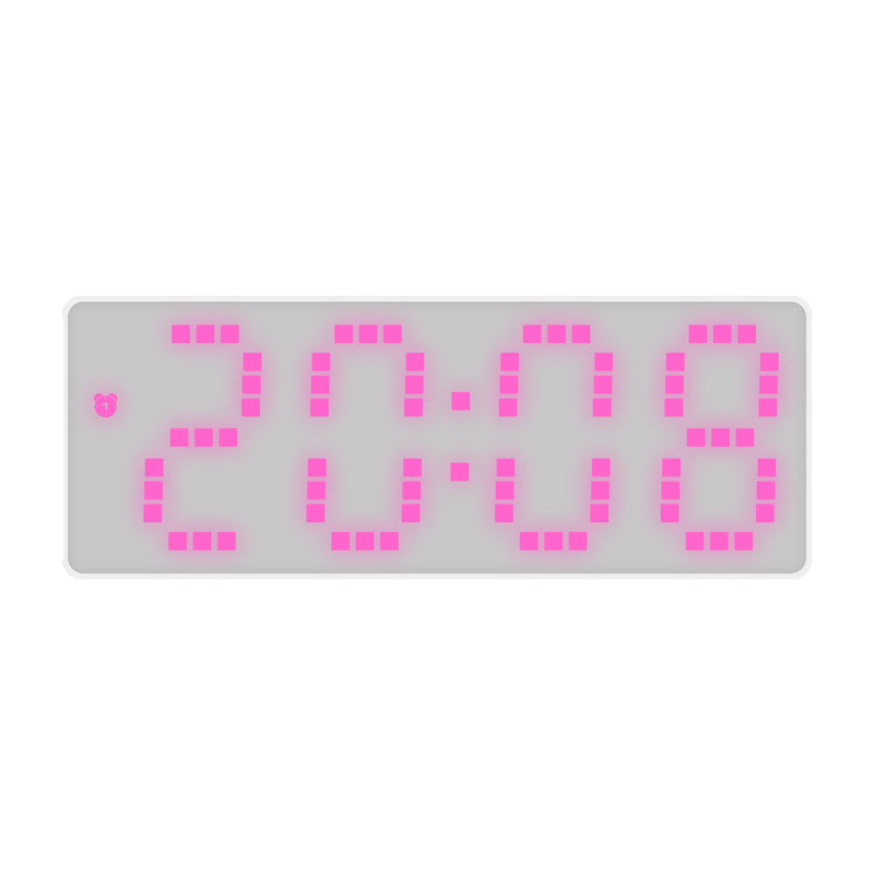 White bottom alarm clock