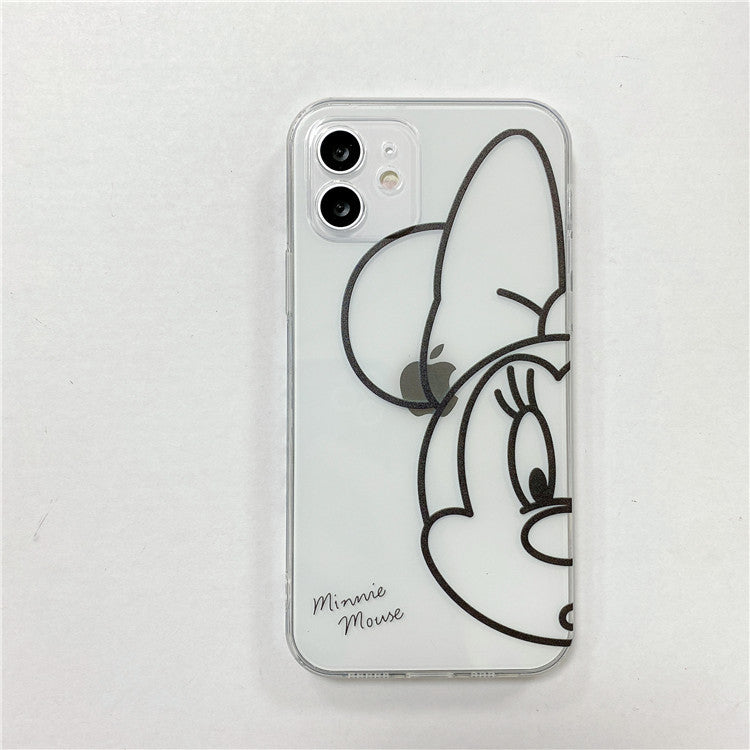 Personality Couple Mickey Minnie iPhone Case