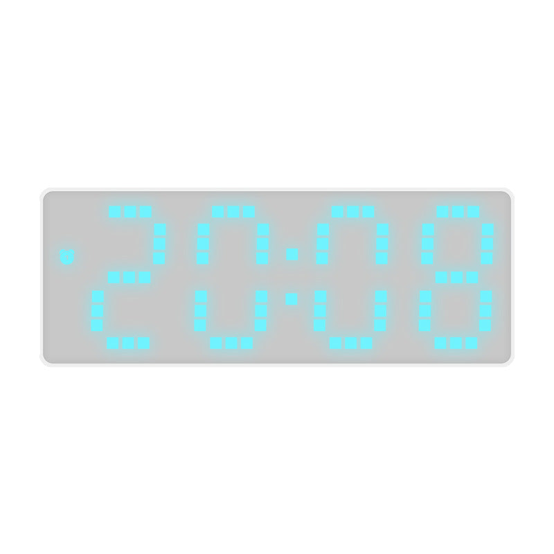 White bottom alarm clock