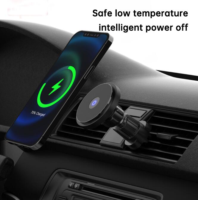 15W Magnetic car wireless charger