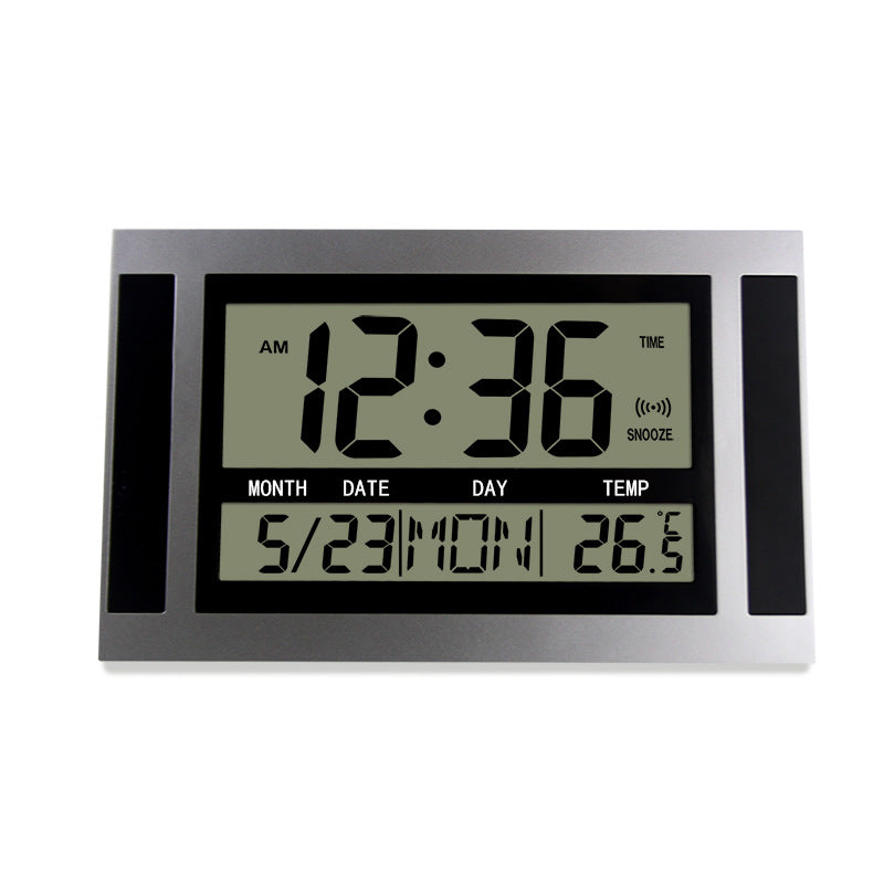 Large Screen Ultra Silent Electronic Alarm Clock
