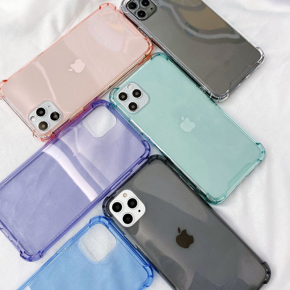 Transparent Shockproof Case for iPhone