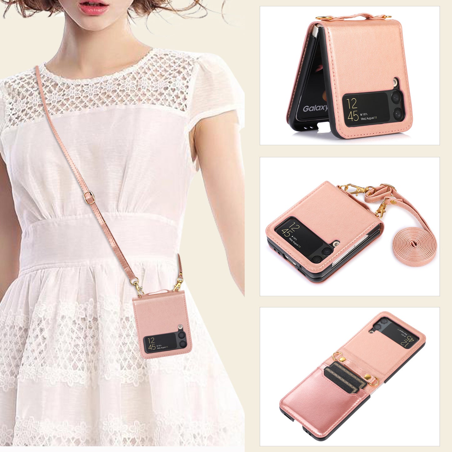 Suitable Samsung Z Flip3 Folding Screen Mobile Phone Case