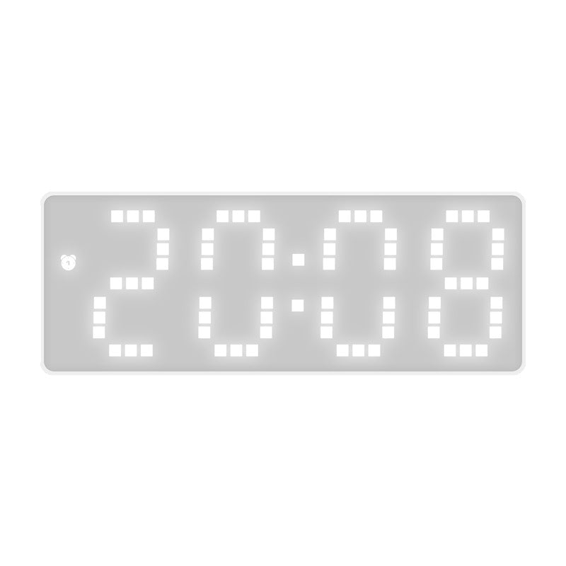 White bottom alarm clock