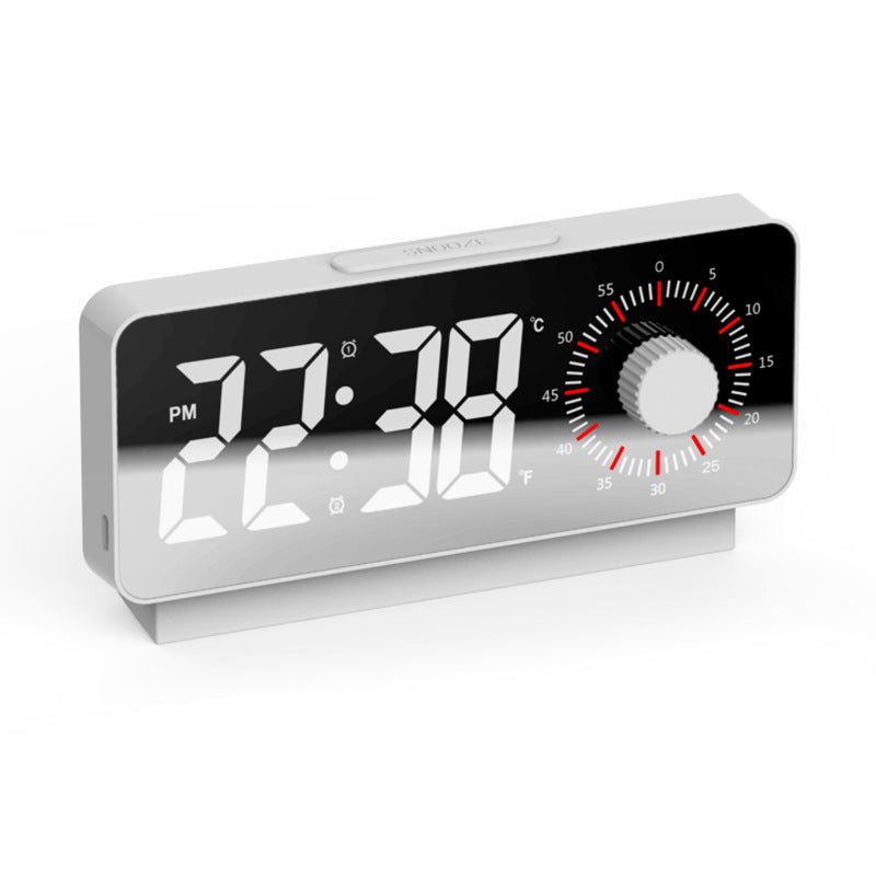 Digital Alarm Clock with Visible Timer