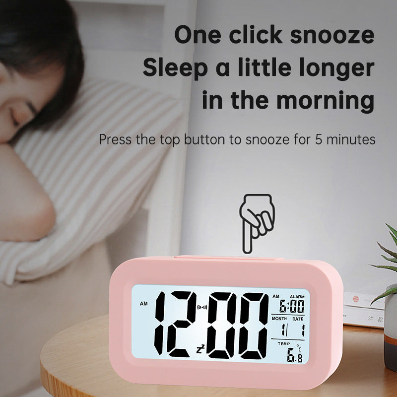 Charging Silent Sleepy Electronic Alarm Clock I