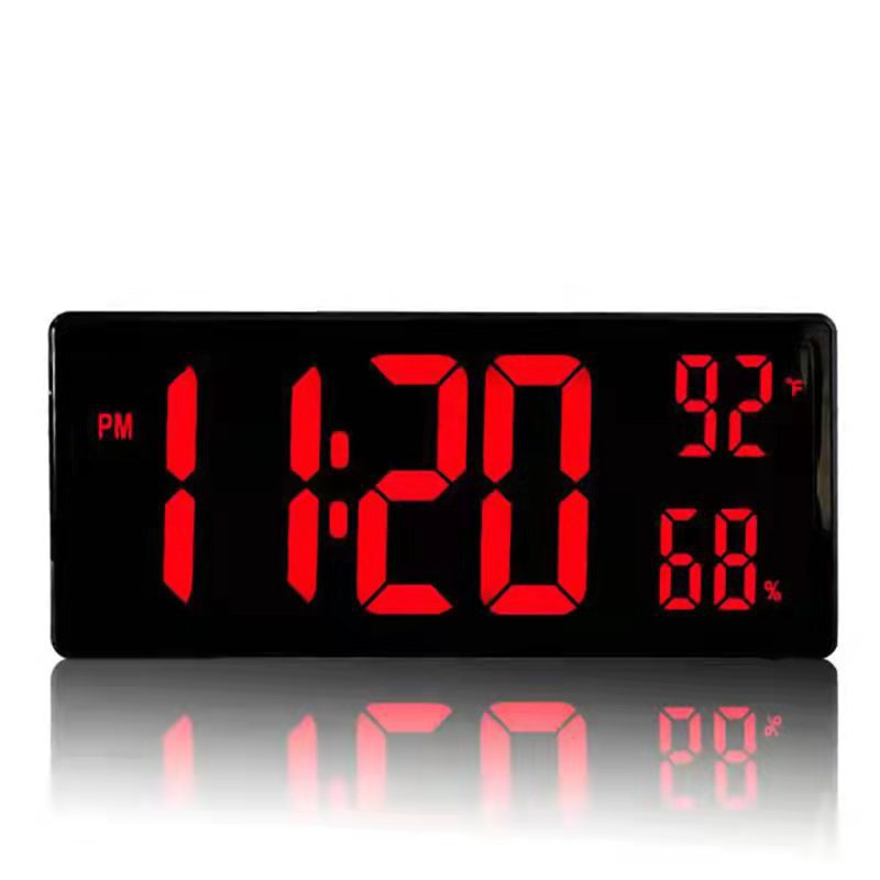 Living Room LED Digital Display Intelligent Wall Clock