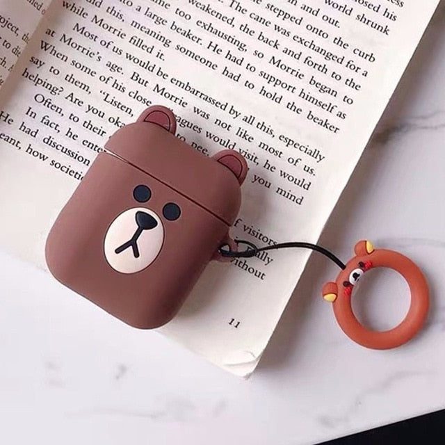 Cartoon Wireless Bluetooth Earphone Case