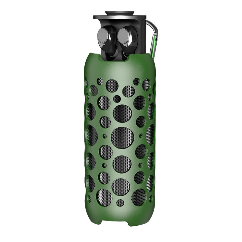 2 In 1 Speaker With Headset Bluetooth