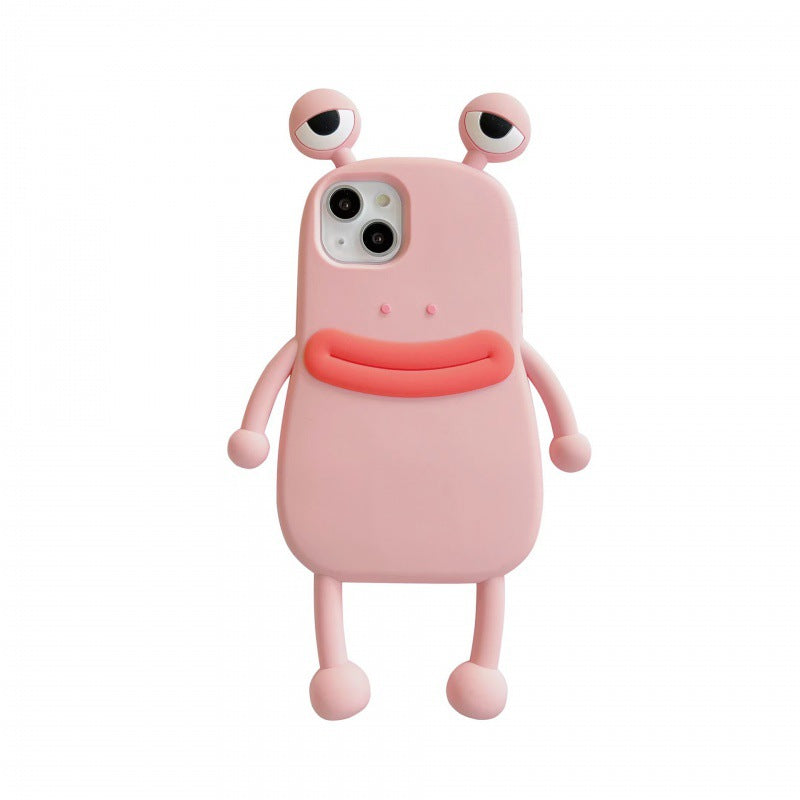 Funny Silicone 3D Frog Phone Case For IPhone