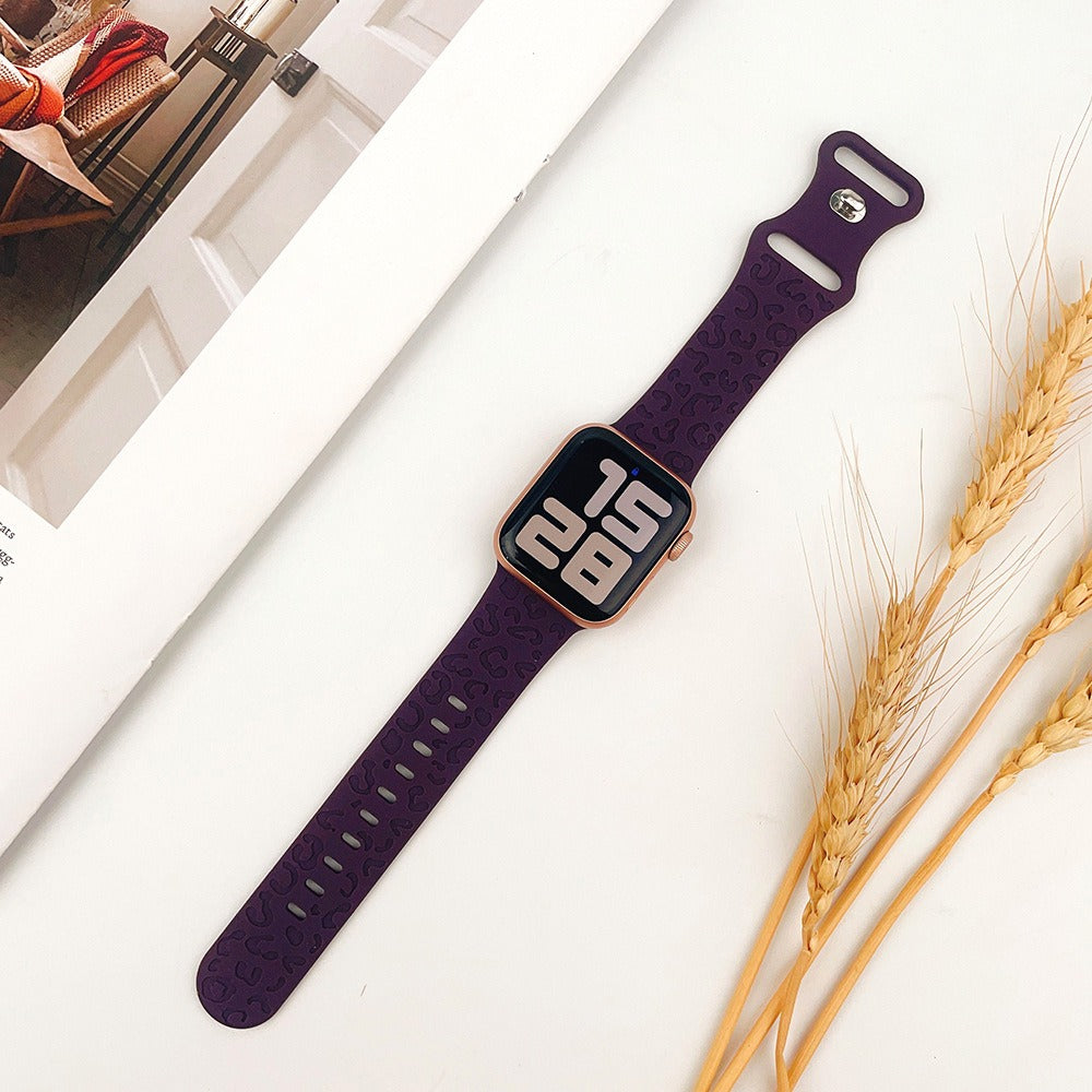 Apple Watch strap with laser engraved