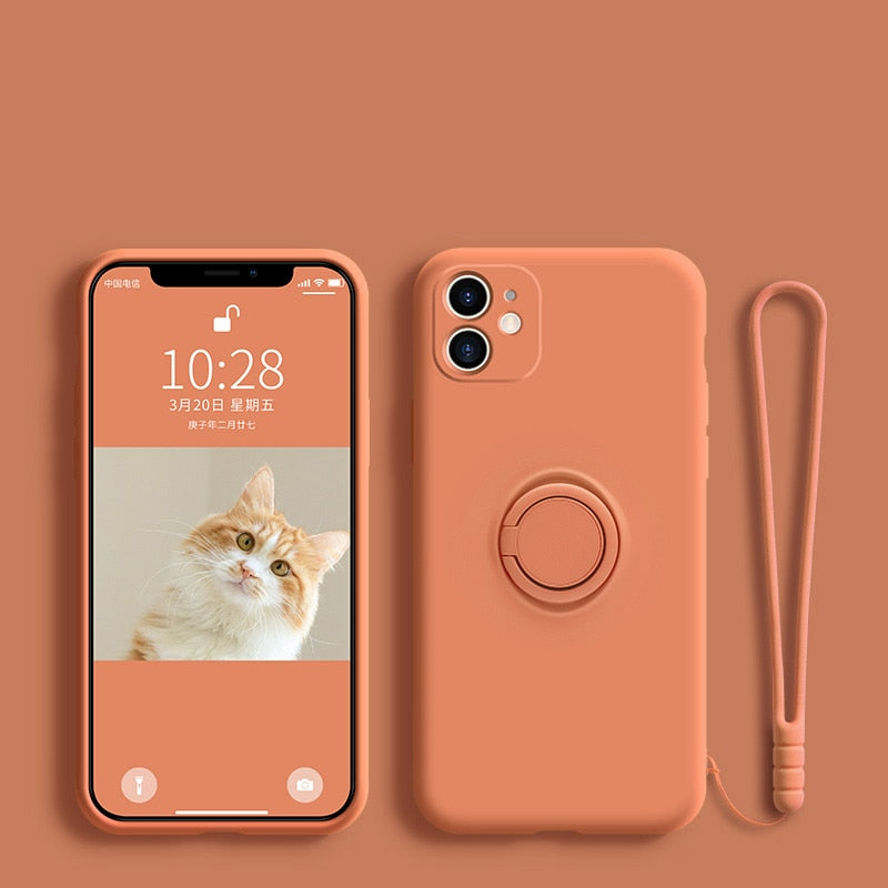 Hand Strap Phone Case For iPhone
