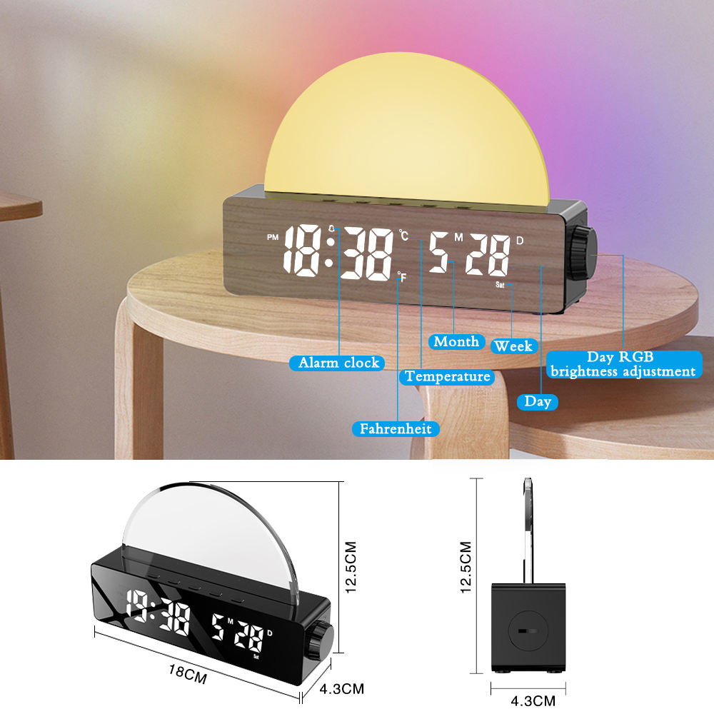 New Sunset Light Clock