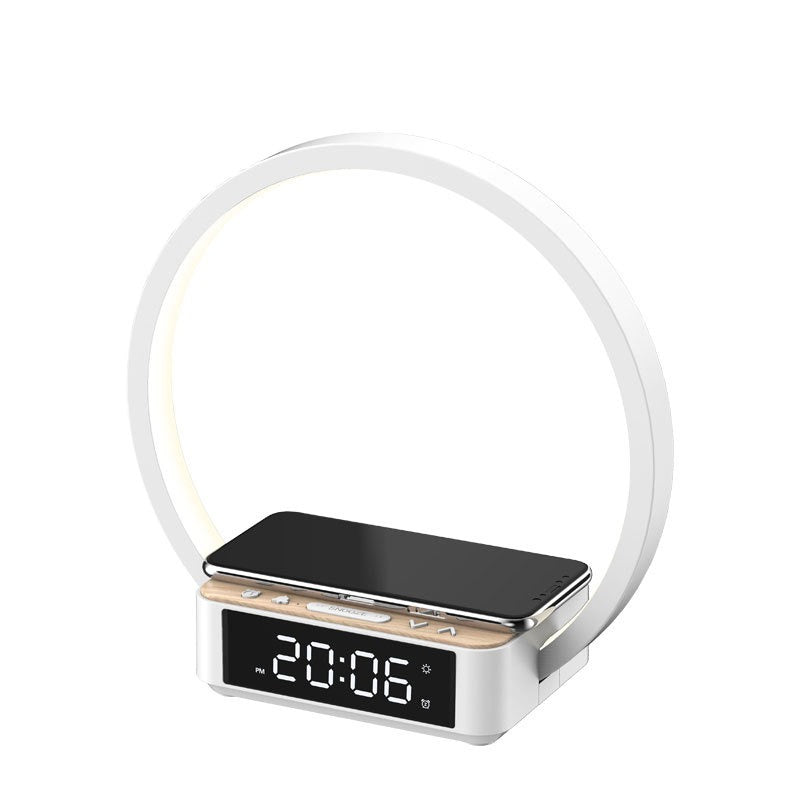 Rechargeable Bedhead Lamp Alarm Clock