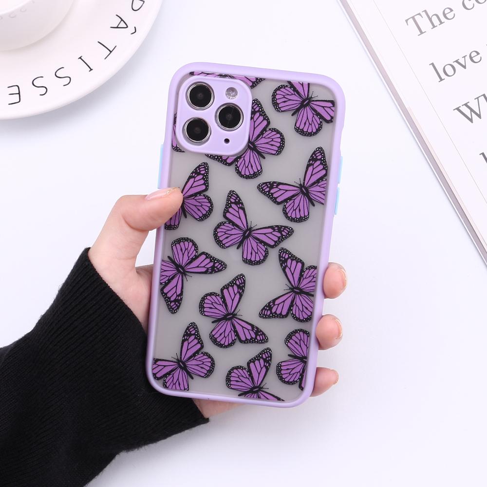 Cute 3D Relif Butterfly phone case for iphone