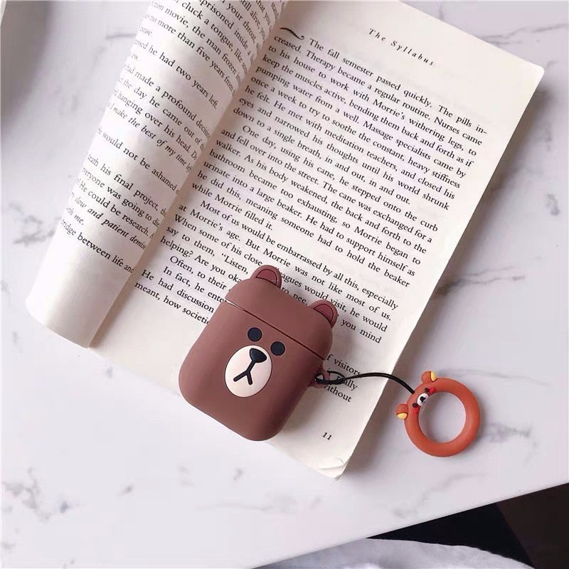 Cartoon Wireless Bluetooth Earphone Case