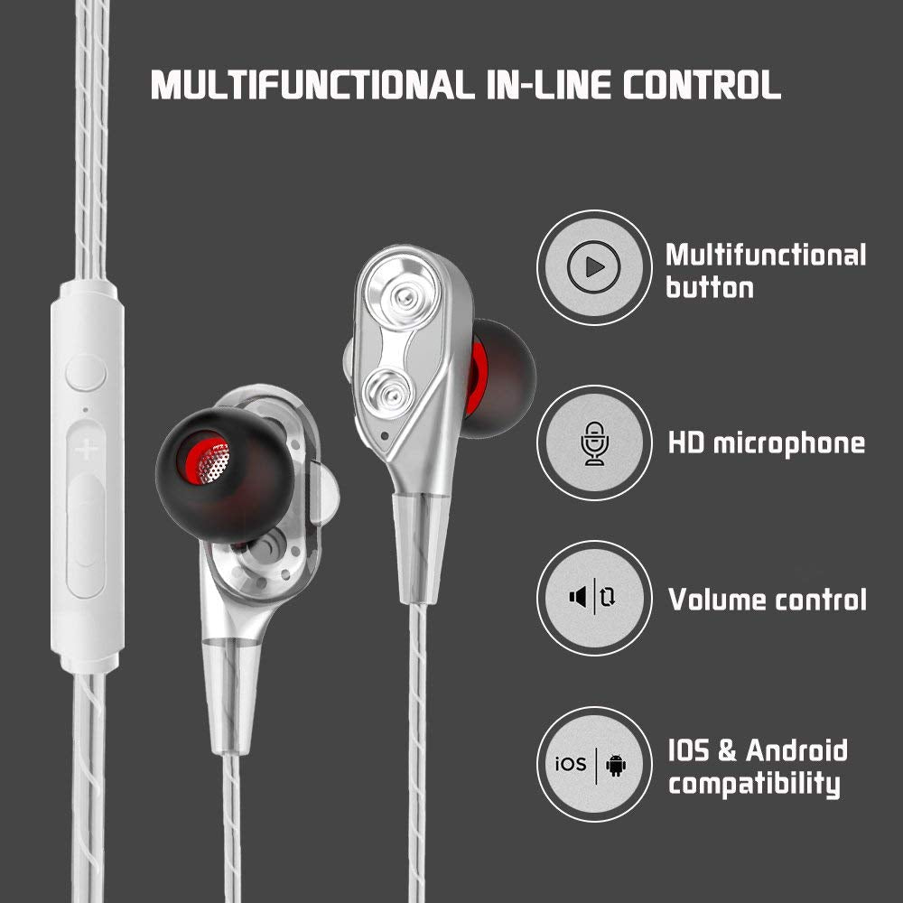 Earphones For IPhone Samsung 3.5mm