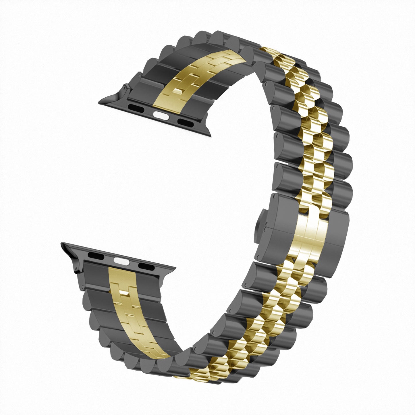 new five-bead stainless steel strap iwatch