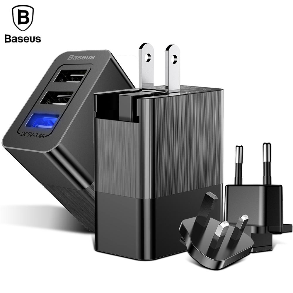 Baseus 3 Port USB Charger