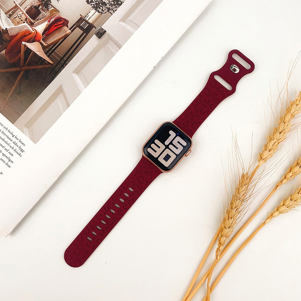 Apple Watch strap with laser engraved