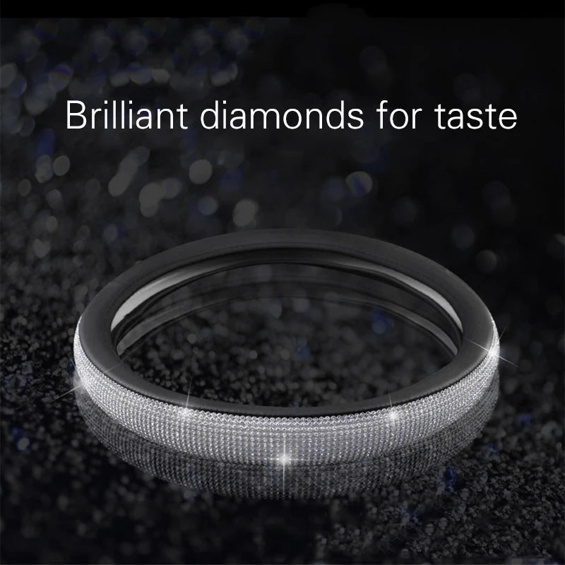 Diamond Crystal Car Seatbelt Cover
