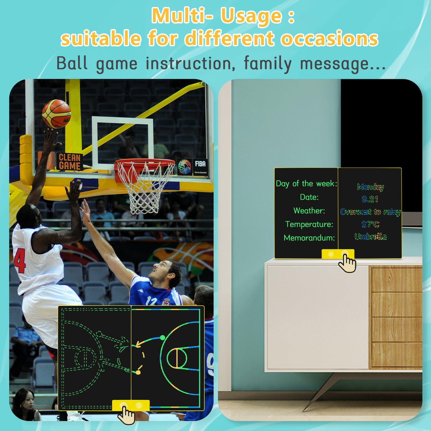 LCD Writing Board For Children's
