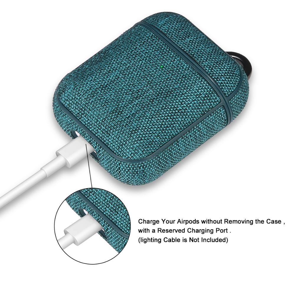 Fabric Canvas Cloth Case For Airpods