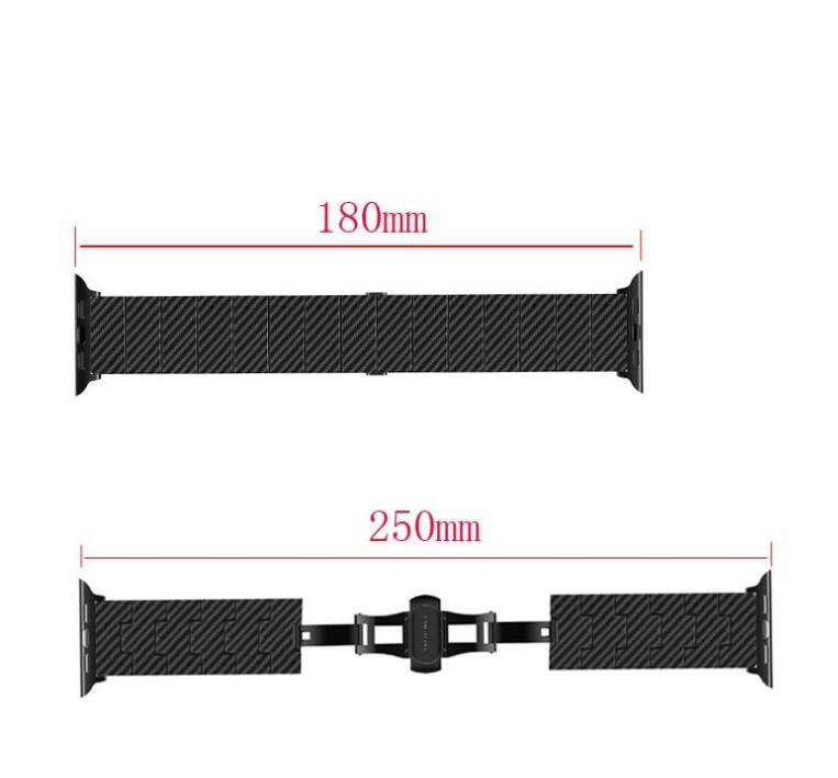 Pure Carbon Fiber For iPhone iwatch