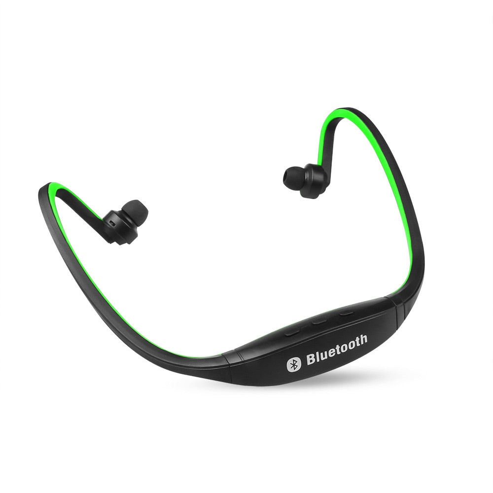 rear-mounted sports earphones