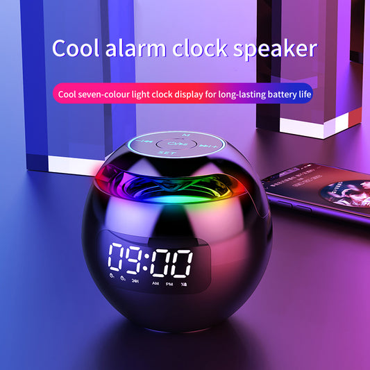 Clock Colorful Bluetooth Speaker