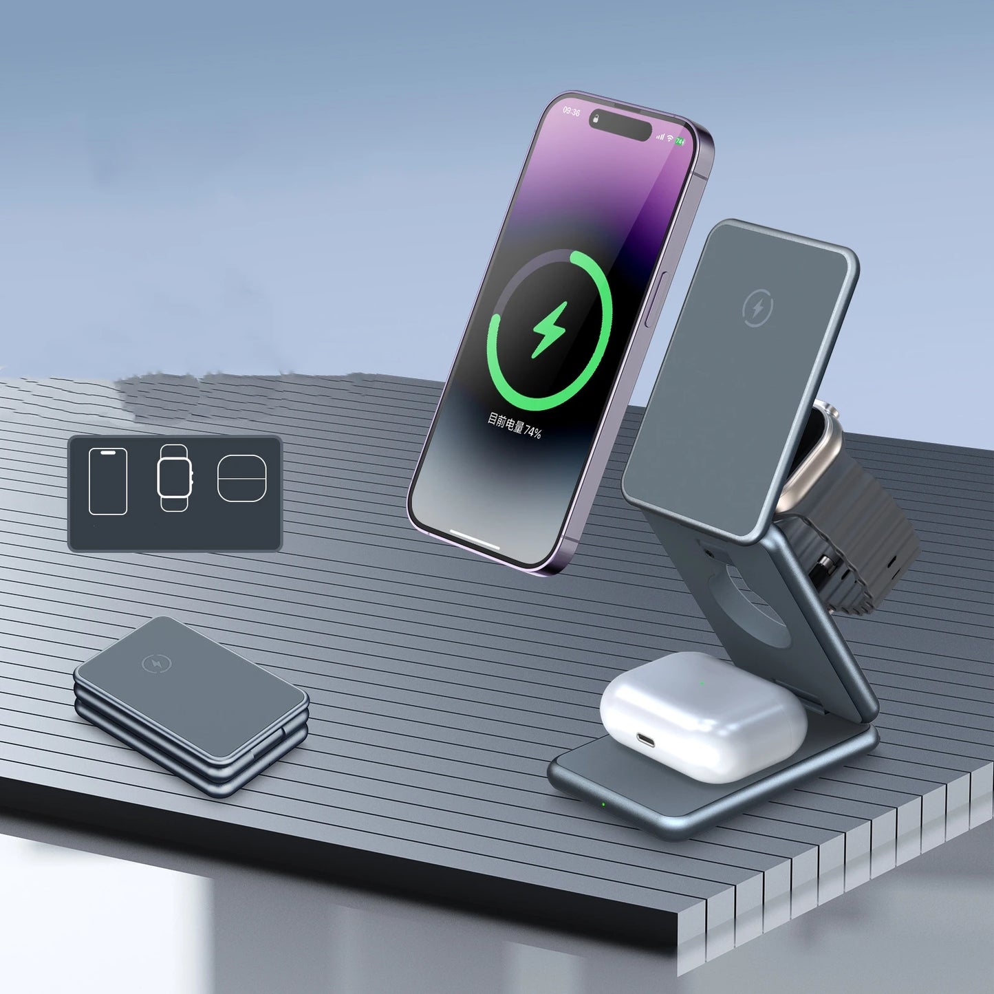magnetic wireless fast charger