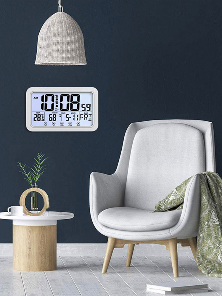 Touch Screen Creative Digital Wall Clock