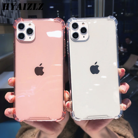 Transparent Shockproof Case for iPhone