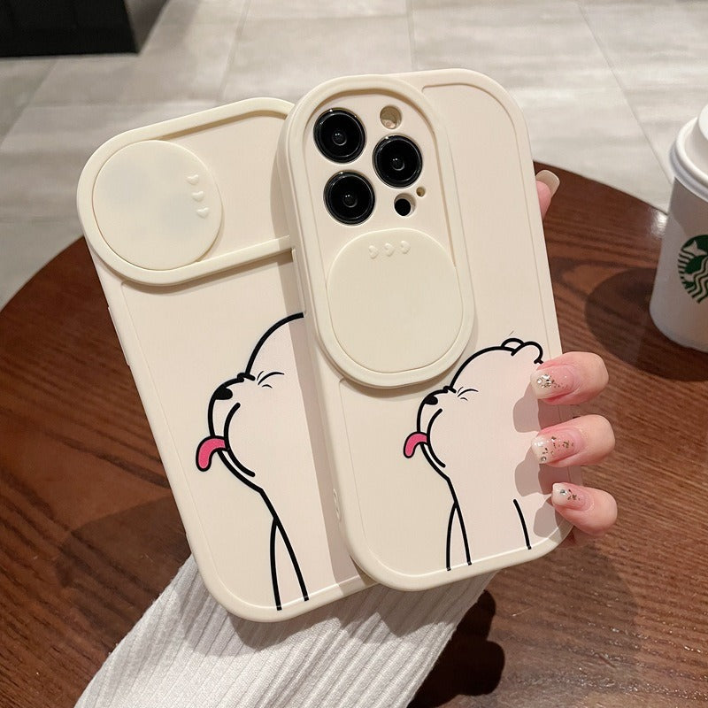 Sliding Window Phone Case Material Suitable for iPhone