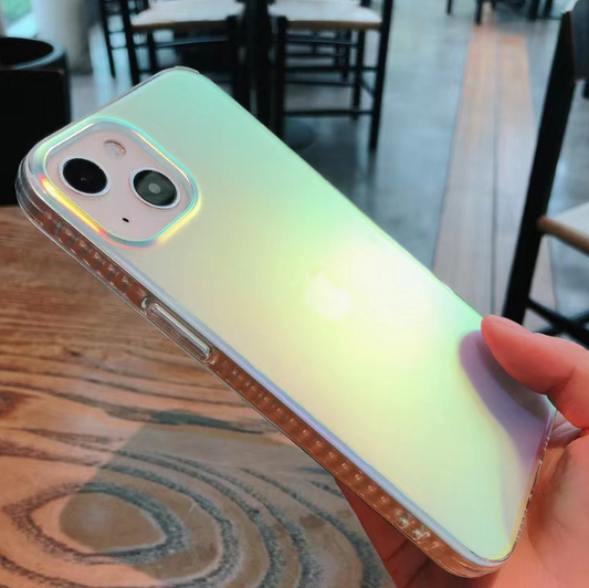 Simple and gradual laser suitable for iPhone 14 promax phone case