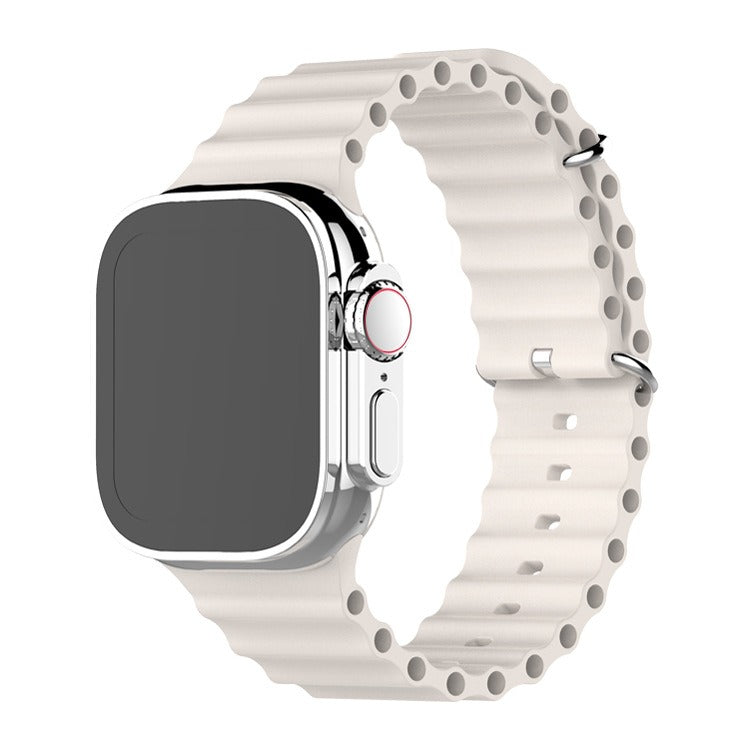 Silicone Ocean Watch Strap Suitable for Applewatch