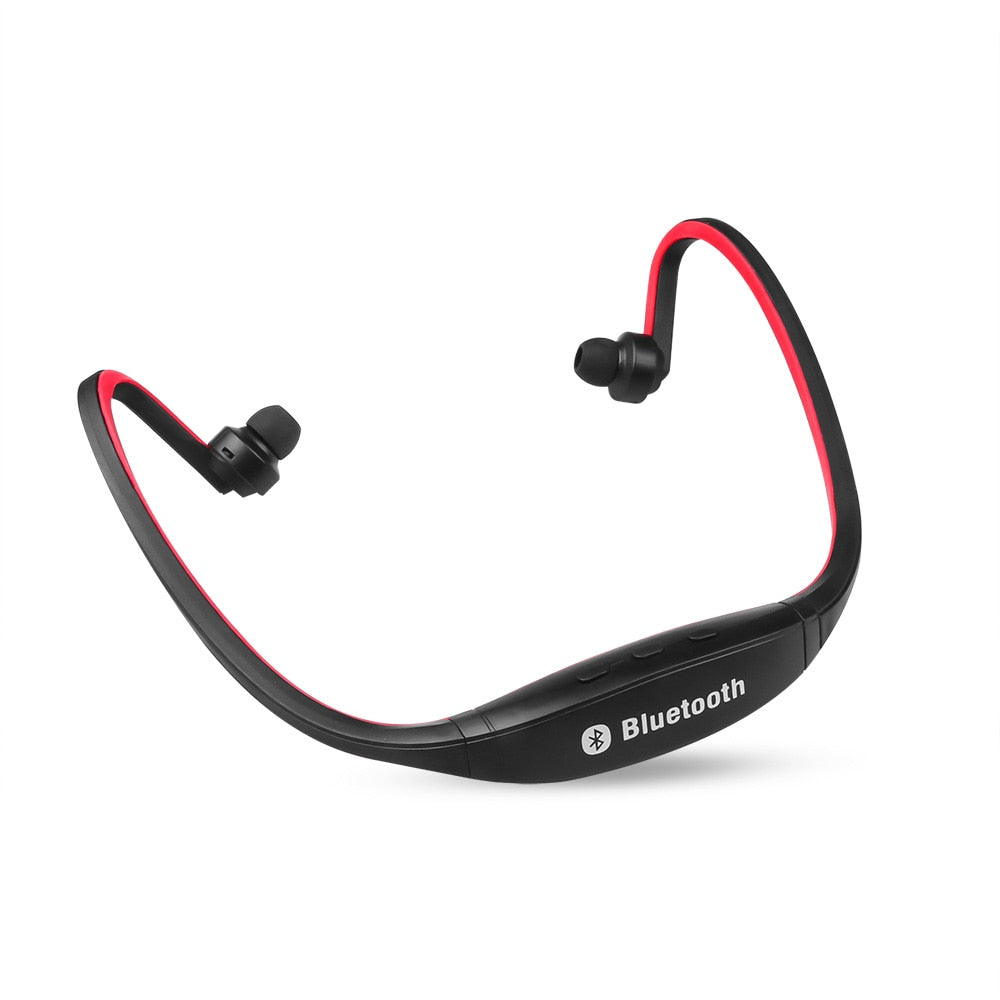 rear-mounted sports earphones