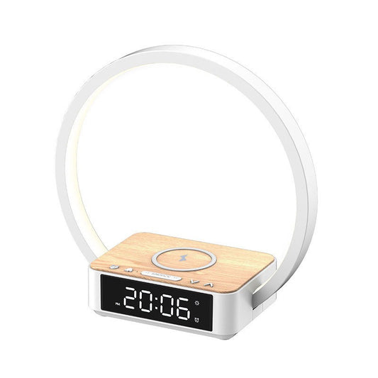 Rechargeable Bedhead Lamp Alarm Clock