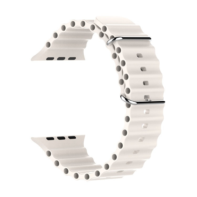Silicone Ocean Watch Strap Suitable for Applewatch