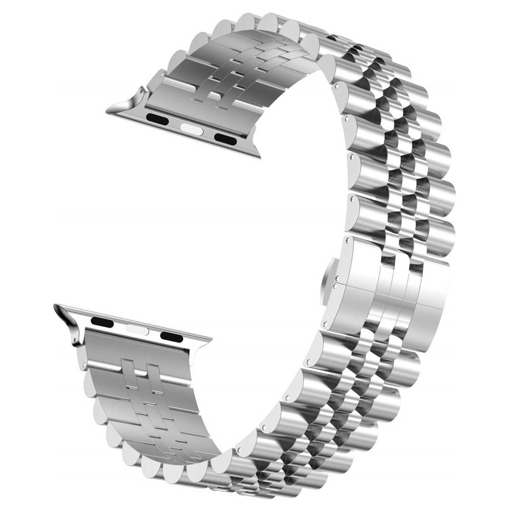 new five-bead stainless steel strap iwatch