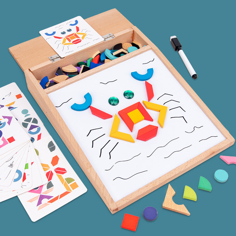Children's Fun Painting And Writing Puzzles