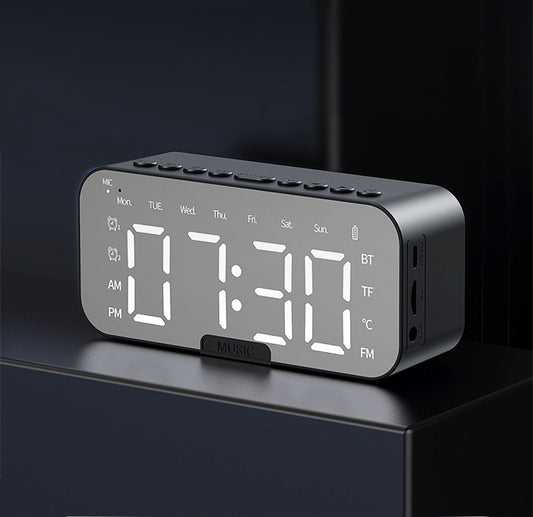 Bluetooth Speaker With Large LED Mirror