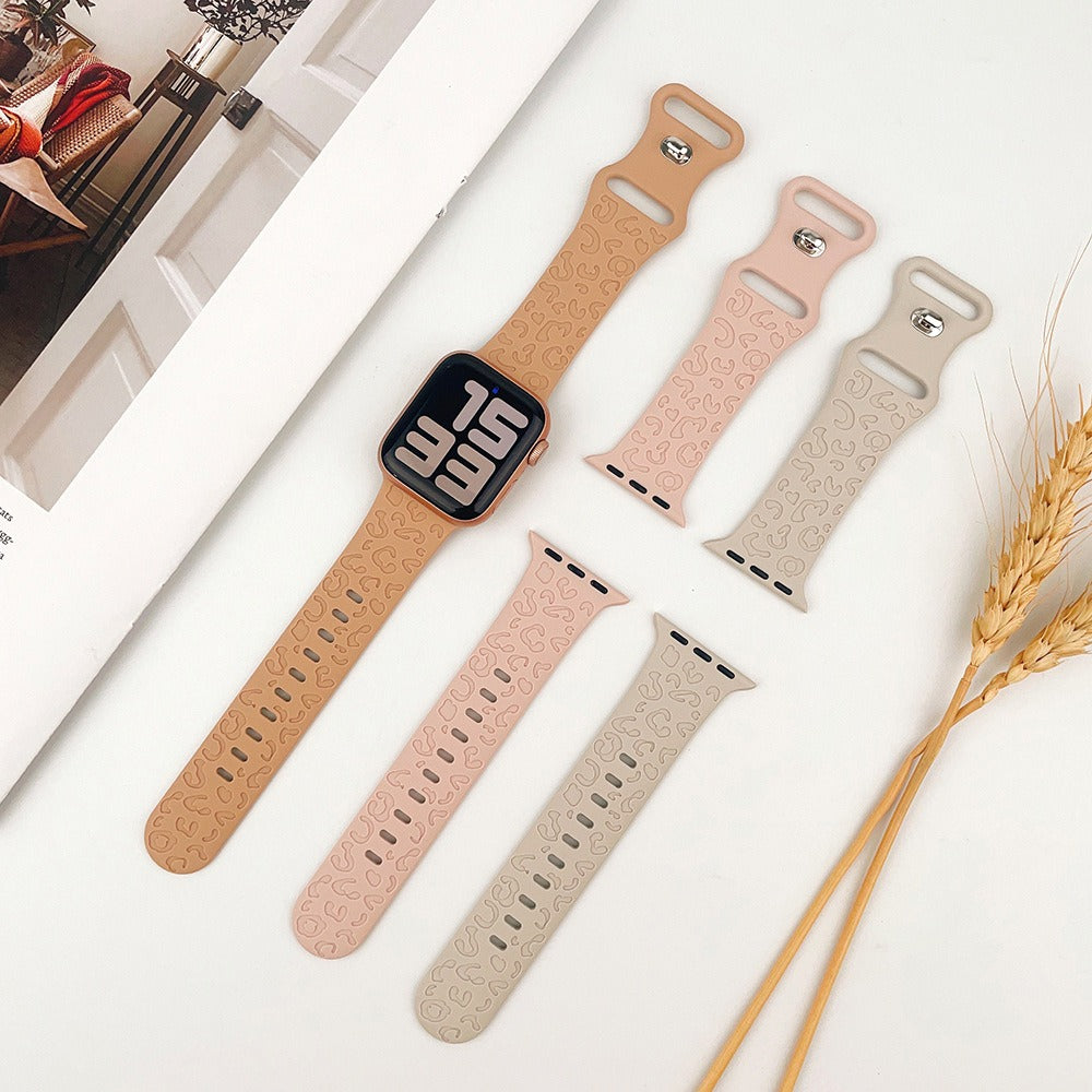 Apple Watch  strap with laser engraved