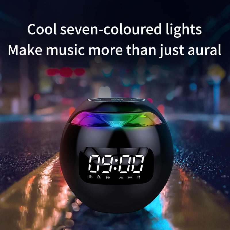 Clock Colorful Bluetooth Speaker