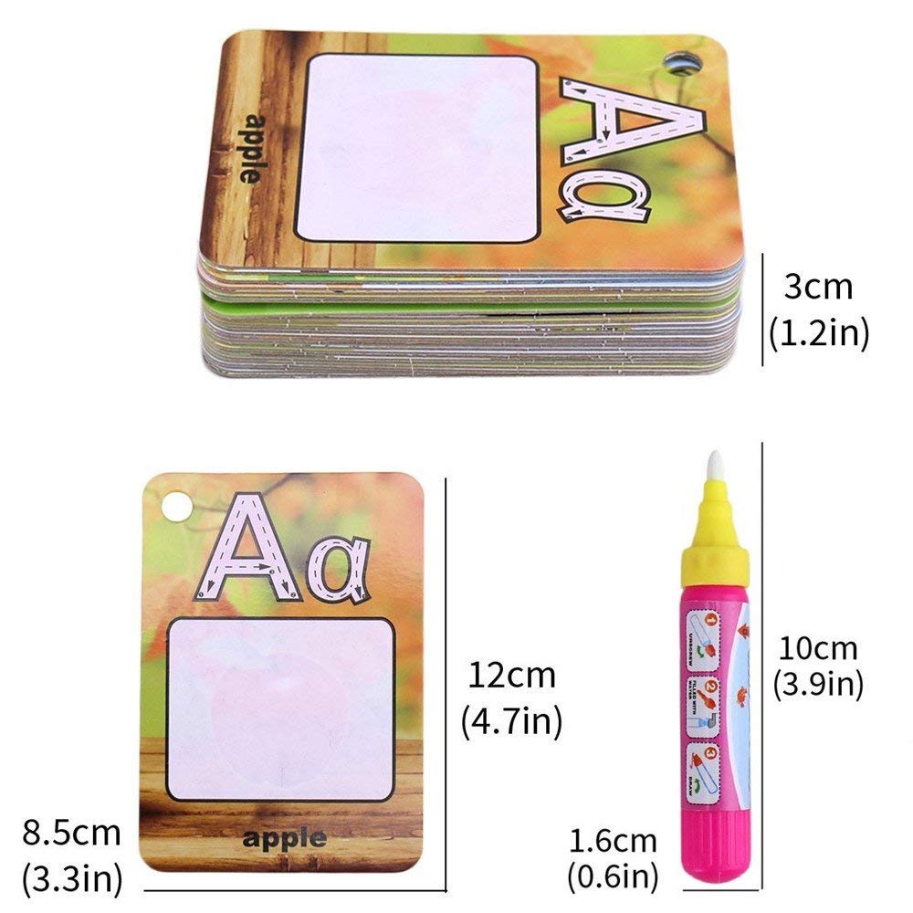 Water Drawing 26 English Learning Card