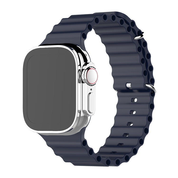 Silicone Ocean Watch Strap Suitable for Applewatch