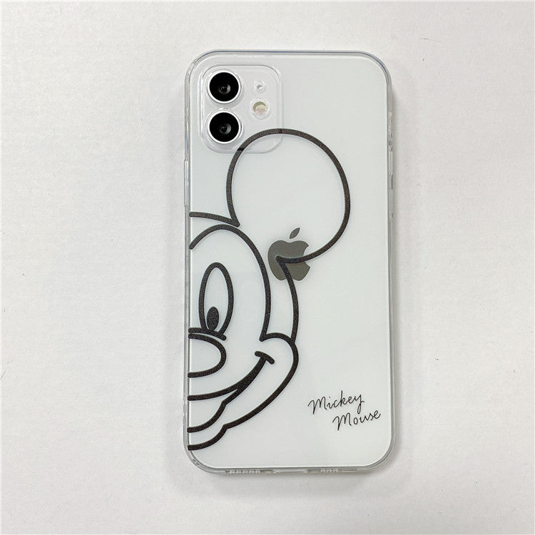 Personality Couple Mickey Minnie iPhone Case