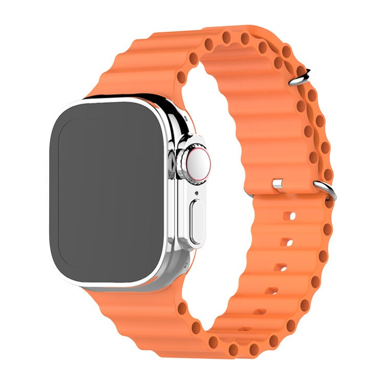 Silicone Ocean Watch Strap Suitable for Applewatch